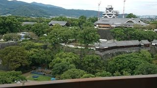 絶景の熊本城ビュー