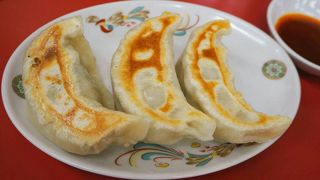 餃子も食べちゃいました