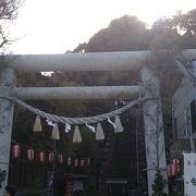 眺めの良い神社