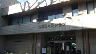 野球場を利用したゴルフ練習場