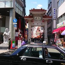 中華街の入り口