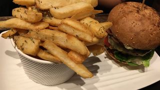 ハンバーガーが美味しい