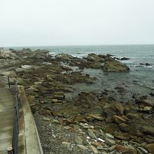 海が近く大迫力