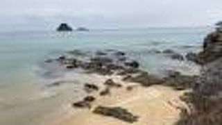 きれいな海岸線