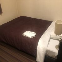 ベッドはふかふか。