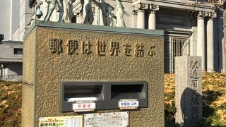 現役の郵便ポストあり