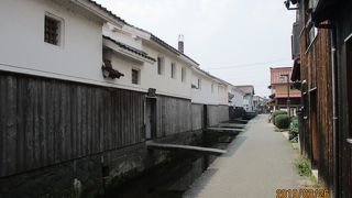 玉川沿いの酒蔵、醤油蔵