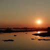 夕日と庶民の生活