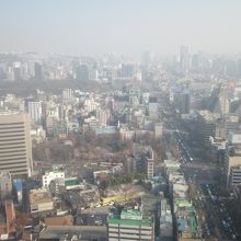 最上階からの景色の一例