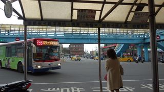 基隆から九分へバスで行きました