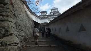 姫路城の撮影スポットの一つ