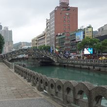 田寮河雨岸人行歩道