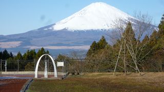 冬の富士山はきれい
