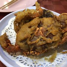 オススメ　ソフトシェル蟹