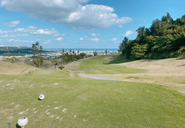 アップダウンがあるコース