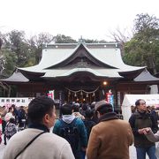 今年の初詣は師岡熊野神社へ