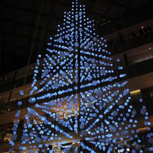 水引のクリスマスツリー