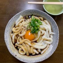 玉子入伊勢うどん