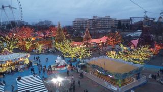 イルミネーションを鑑賞