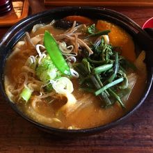 かぼちゃほうとう。