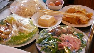 スチームボートが有名