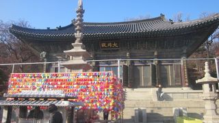 見所満載の江南地区にある歴史あるお寺です