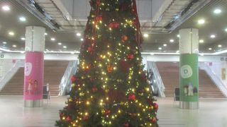 クリスマスシーズンの川崎アゼリア2019