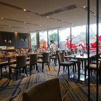 レストラン。朝食ブッフェ会場