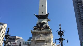 インディアナ兵士 水兵記念塔