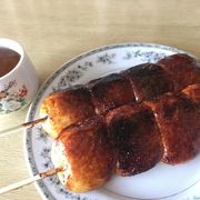 上州名物の焼きまんじゅうをぜひ！