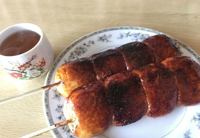 上州名物の焼きまんじゅうをぜひ！