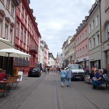 通りの様子です。