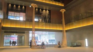 館内全体に新しさが感じられて、居心地が良い施設です