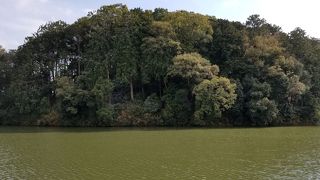 全長約227mの前方後円墳