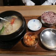 ヨドバシカメラ内の韓国料理店