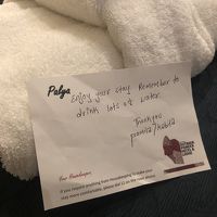 客室係さんからのメッセージ