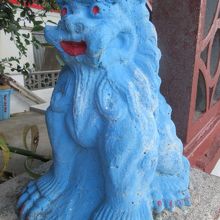 浜のところのシーサー