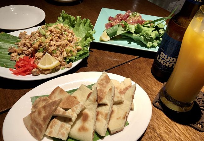 移転後初めてディナーへ