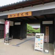 松江城の歴史展示、家老長屋も