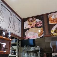 フードメニューが豊富にあります