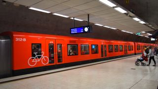 ホームが馬鹿でかい