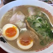 とんこつ醤油のラーメン