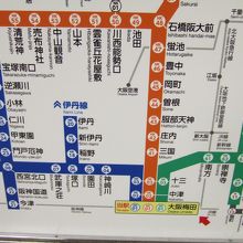 京都線だけ中津駅がありません