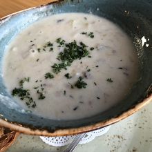 クラムチャウダーはお勧め