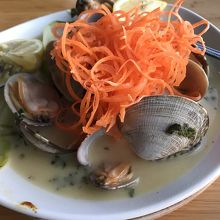 アサリのワイン蒸し