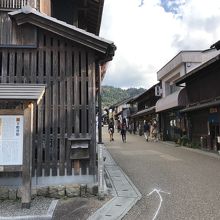 下町枡形になった道筋