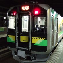 桑園駅で見た新型車両