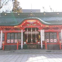 深志神社　拝殿