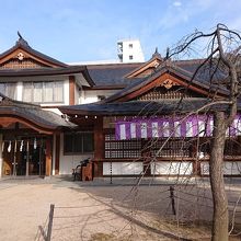 四柱神社　参拝殿