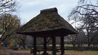 園内唯一の都内以外の移築たてものがこれ